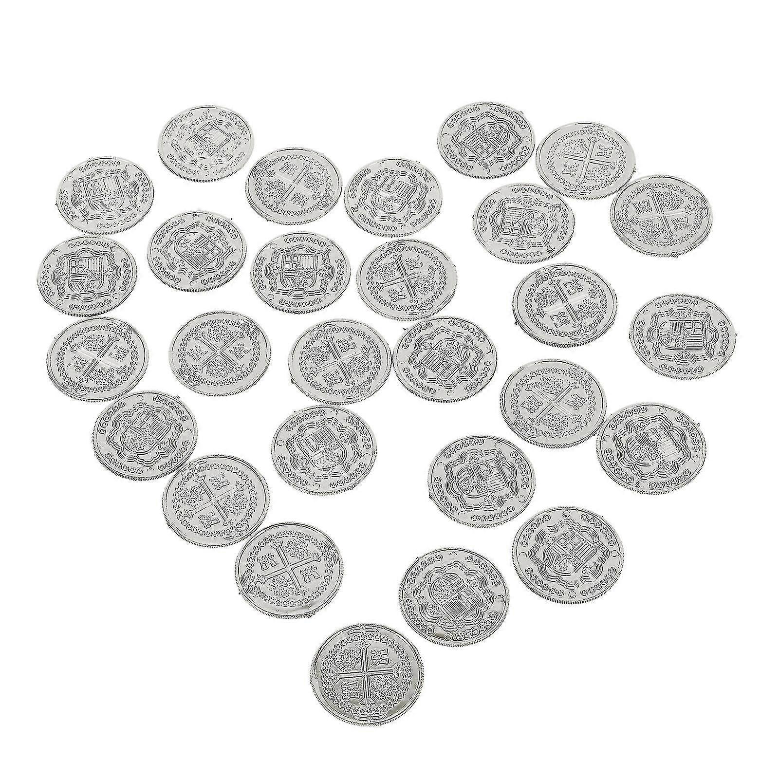 100Pcs Games Coins Props Simulation Coin Toys Festival Party Coin Decor