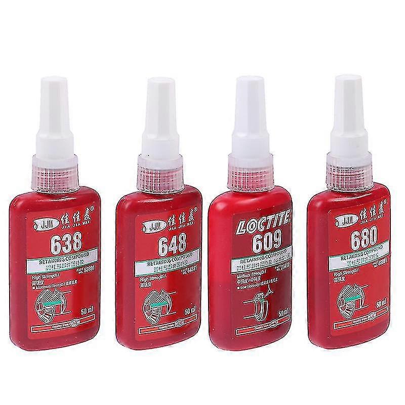 609 638 648 680 Retaining Compound Thread Locker 50ml Adhesive Glue For Bearing
