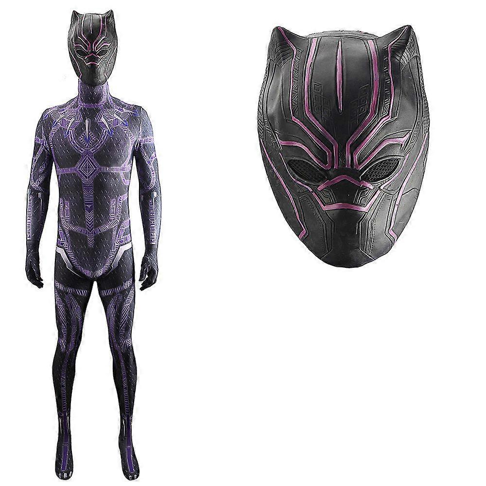 Black Panther Deluxe Mens Muscle Padded Costume