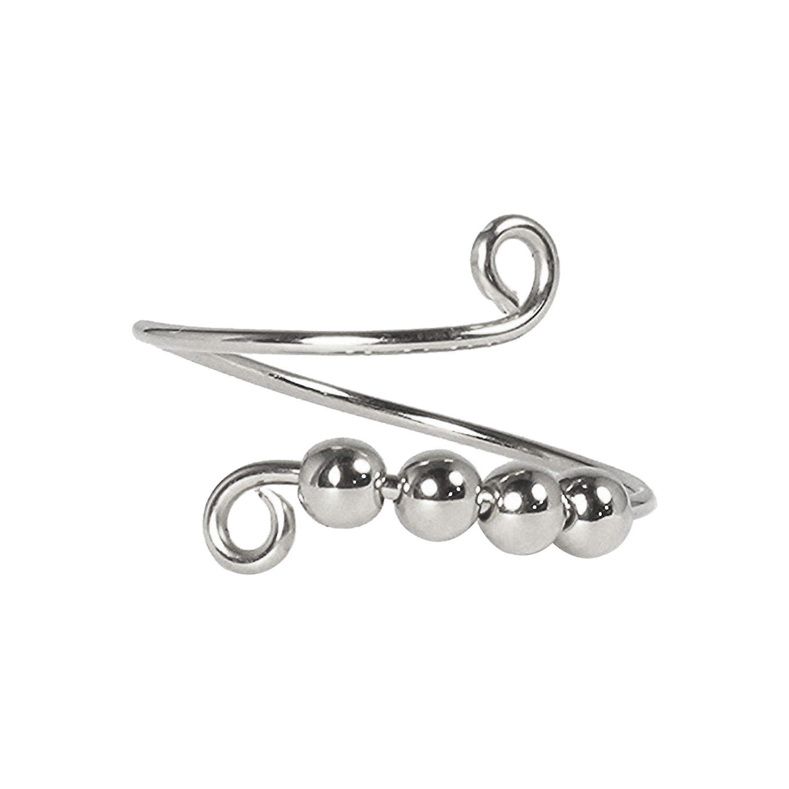 Single Coil- Spiral Anxiety Ring