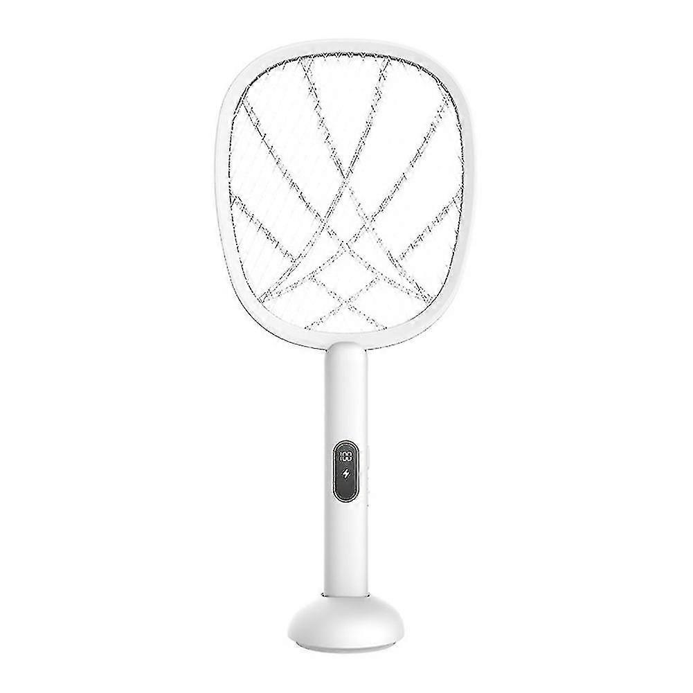Electric Flies Mosquito Swatter Killer With Uv Light Multifunctional Adjustable Usb Rechargeable An