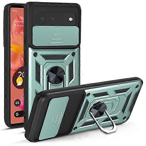 For Google Pixel 6 Sliding Camera Cover Design TPU+PC Phone Protective Case