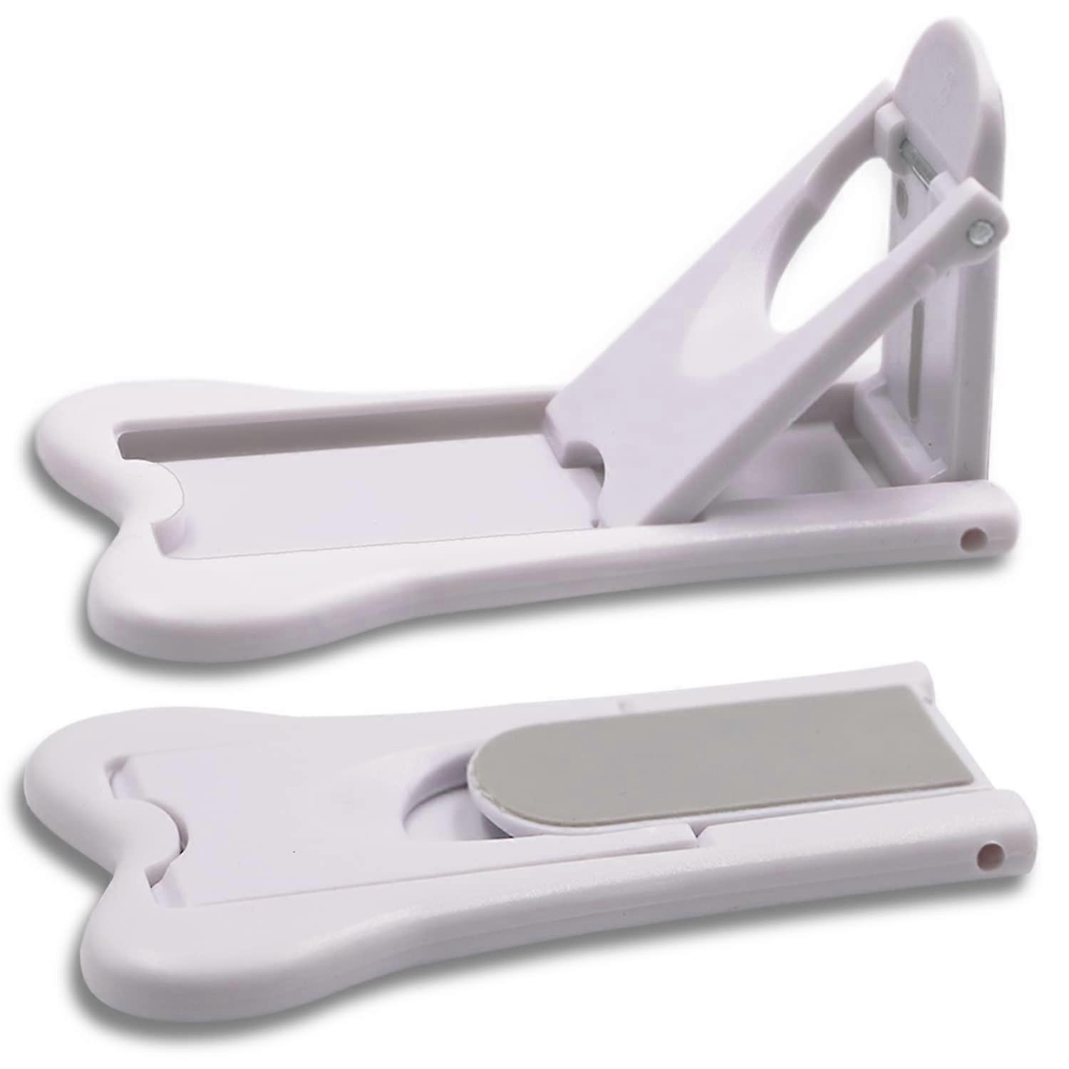 2 PCS Sliding Door Lock for Child Safety, Window Stoppers for Vertical Windows, Sliding Glass Door Lock