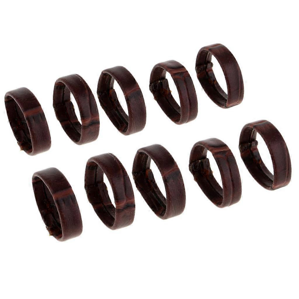 5x 5pcs  Strap Loop Rings Replacement PU Leather Holder Retainer 18mm