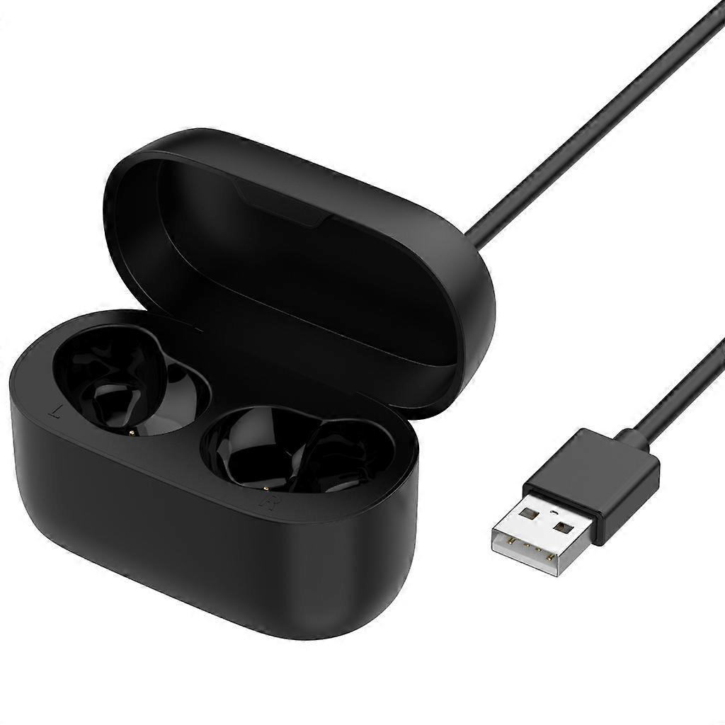 Dustproof Charging Box for Elite75t/Active 75t Wireless Earphones Charging Compartment with USB Type-C Cable Cord