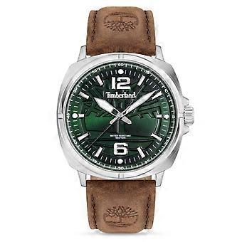 Timberland Bailard heren analoog quartzhorloge met rundleren band TDWGB2201706