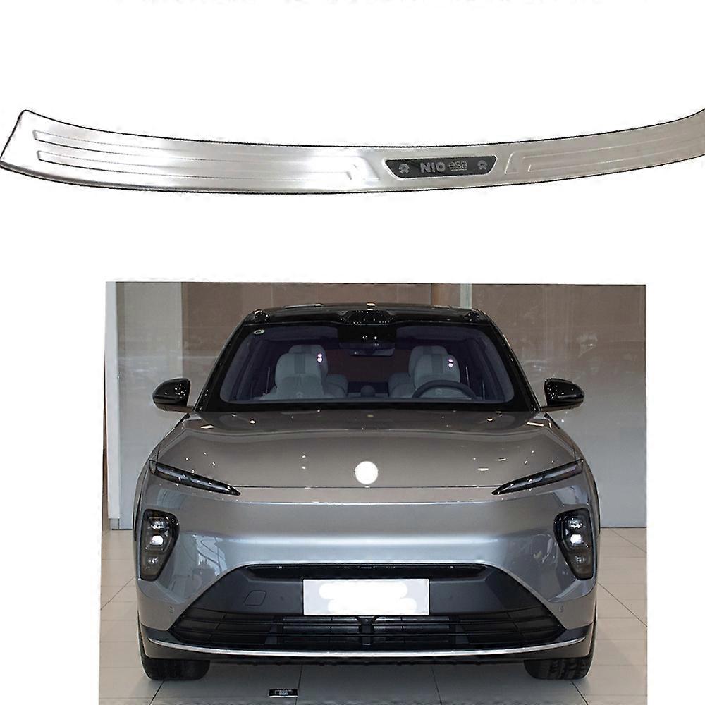 Cars Accessories Rear Bumper Protector Guards For NIO ES8 2023-2024 Trunk Door Sill Trim Plates