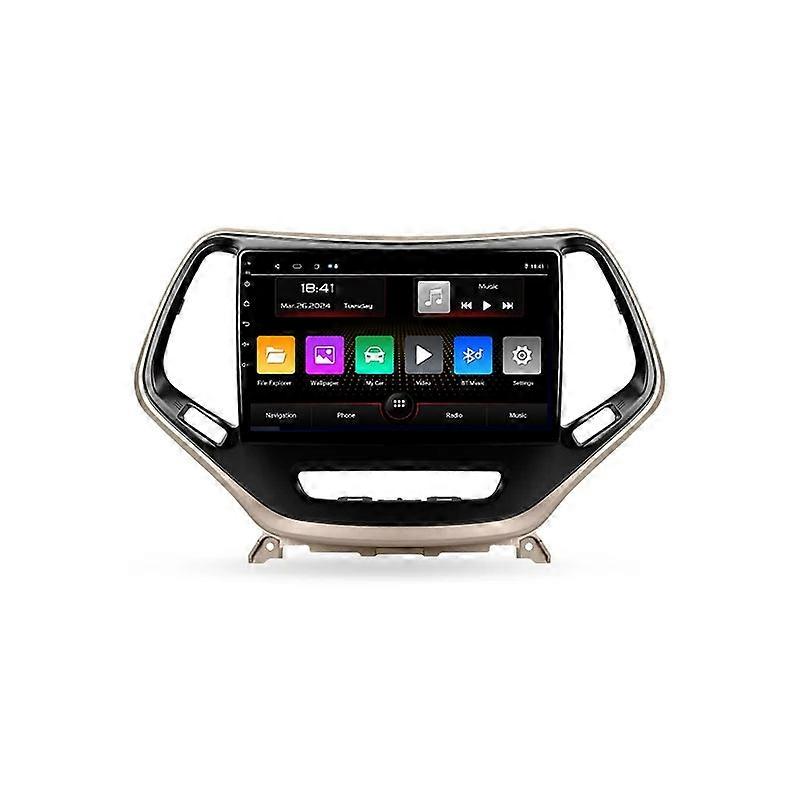Car Radio For Jeep Cherokee 5 KL 2014 - 2018 Multimedia Video WIFI Navigation GPS