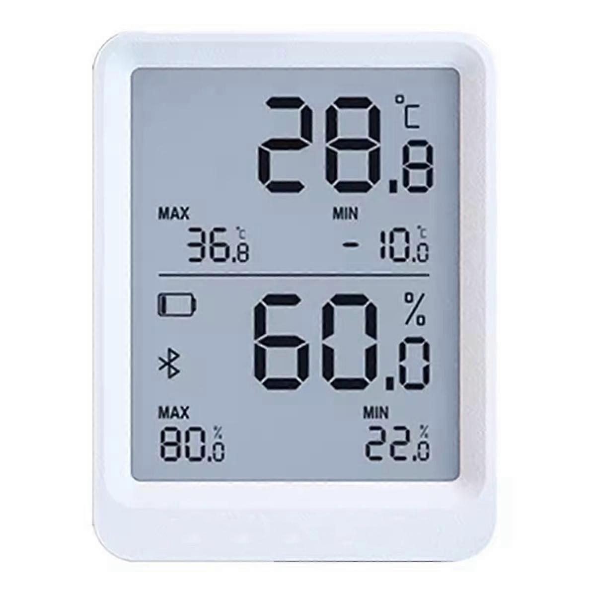 Temperature and Humidity Recorder Bluetooth Temperature Humidity Monitor Support Automatic Data Rep