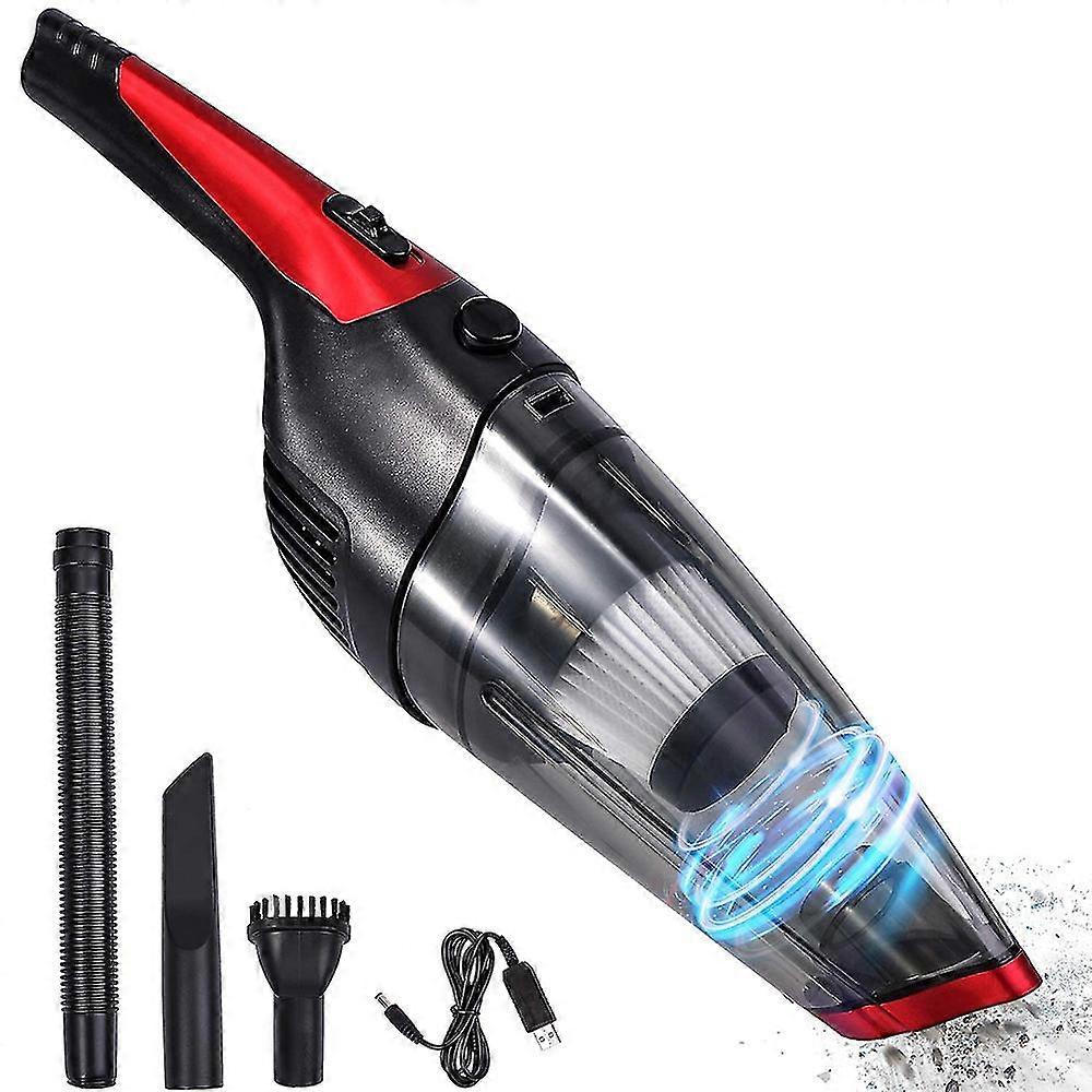 Handheld Vacuum Cleaner Cordless, Rechargeable(usb Charge), Powerful Suction Cleaner, Portable Hand Vacuum For Pet Hair Home And Car Cleaning