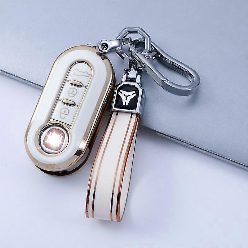 Ersatz-Schlüsselgehäuse Für Fiat & Lancia - 3-Tasten Klappschlüssel Hülle Ohne Elektronik