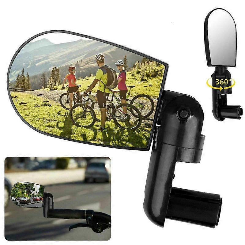Bicycle mirrors Mountain road bike foldable convex mirrors