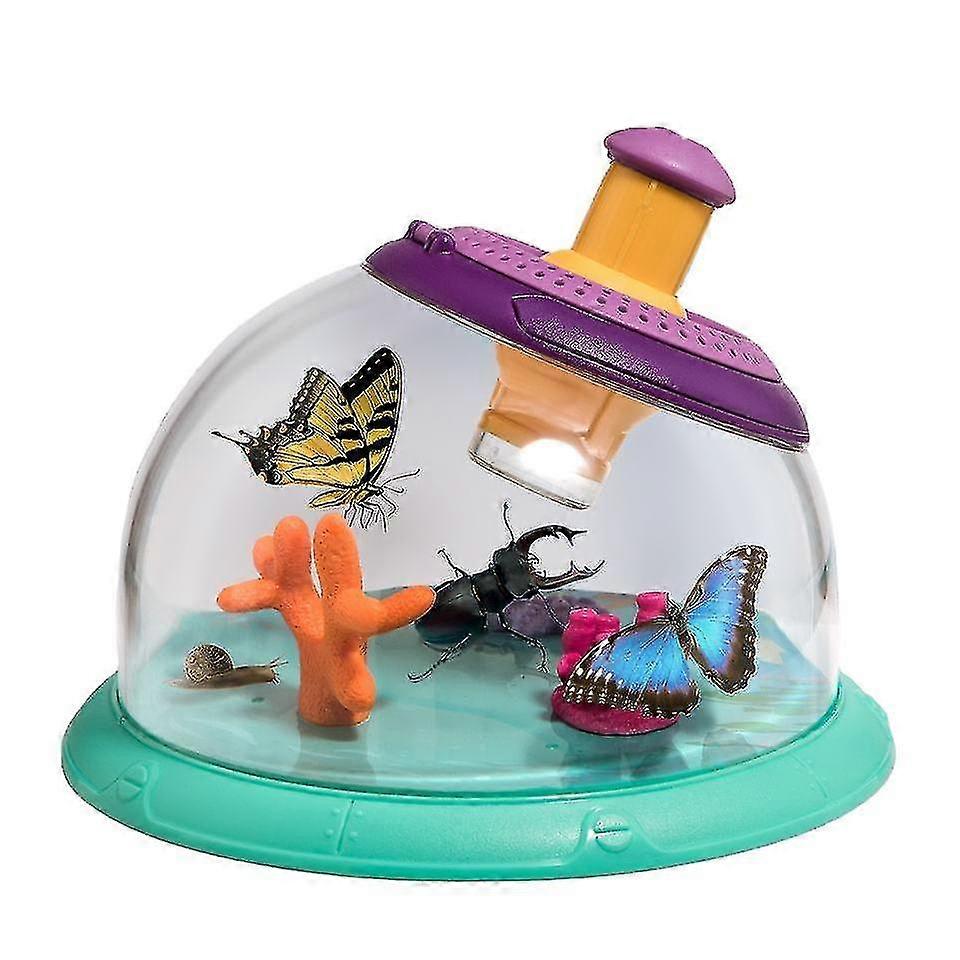 Bug Catcher Kit pentru copii, Butterfly Bug House Insect Observation Box cu lupă 5x, portabil Kid Explorer Kit jucării în aer liber Science Kit fo