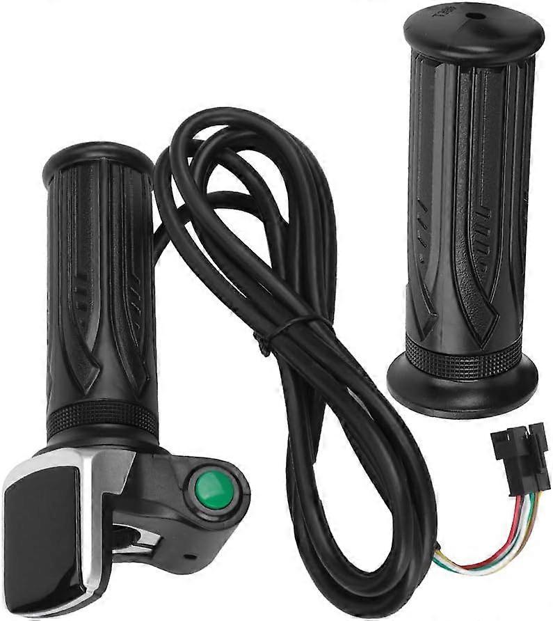 خنق الدراجة الكهربائية تويست ، خنق تويست الدراجة الكهربائية ، 6 دبوس EBike Speed تحكم قبضة الخانق شاشة LCD عرض كهربائية