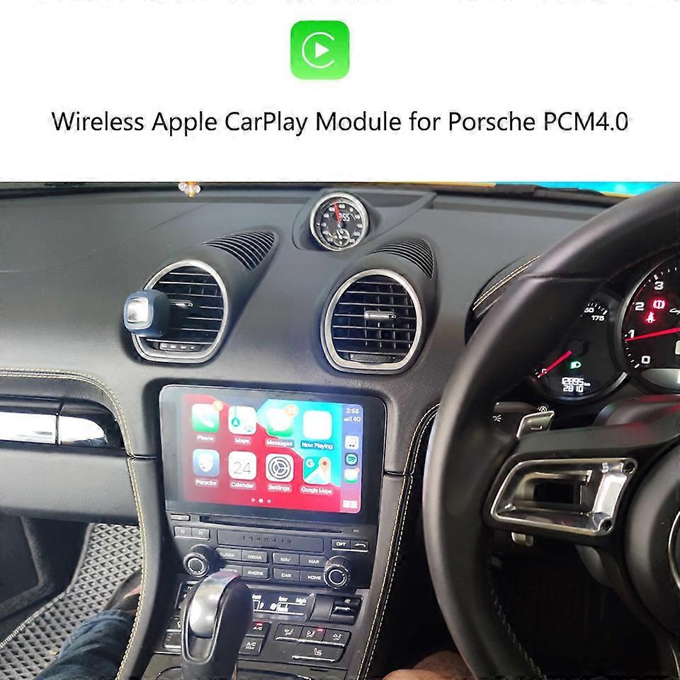 Carsight CarPlay-adapter android automodul telefonspeilskjermløsning for Porsche 911 Cayman Cayenne Macan PCM4 navigasjon