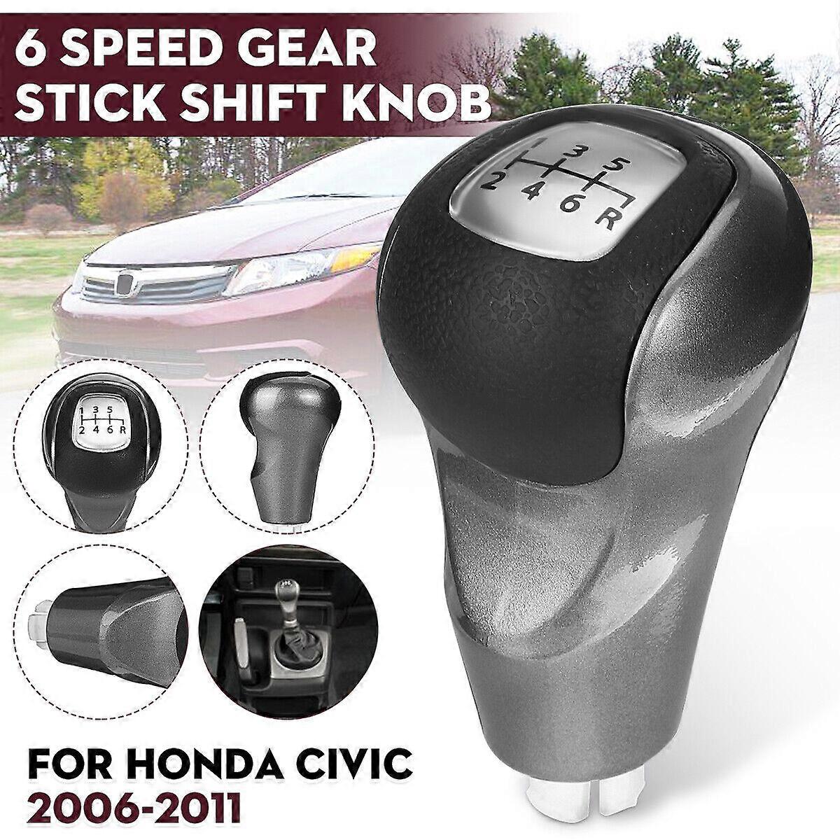 1x 6-Speed Manual Front Speed Head Lever for Honda Civic 06-11