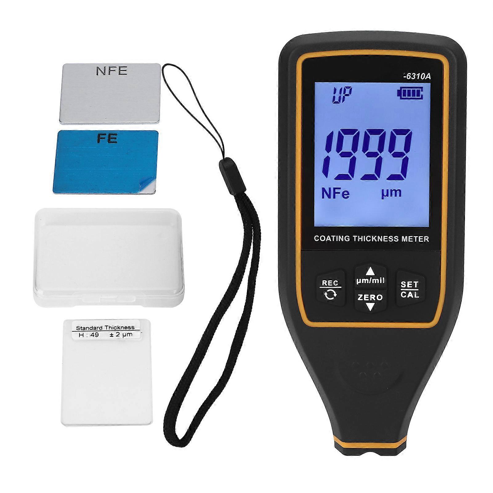 Car Laboratory Paint Coating Thickness Gauge Meter - High Accuracy Digital Measuring Tool