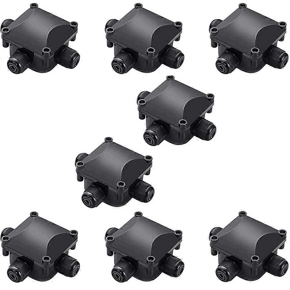 8 Pack Waterproof Junction Box Outdoor Waterproof 3 Way Junction Box IP65