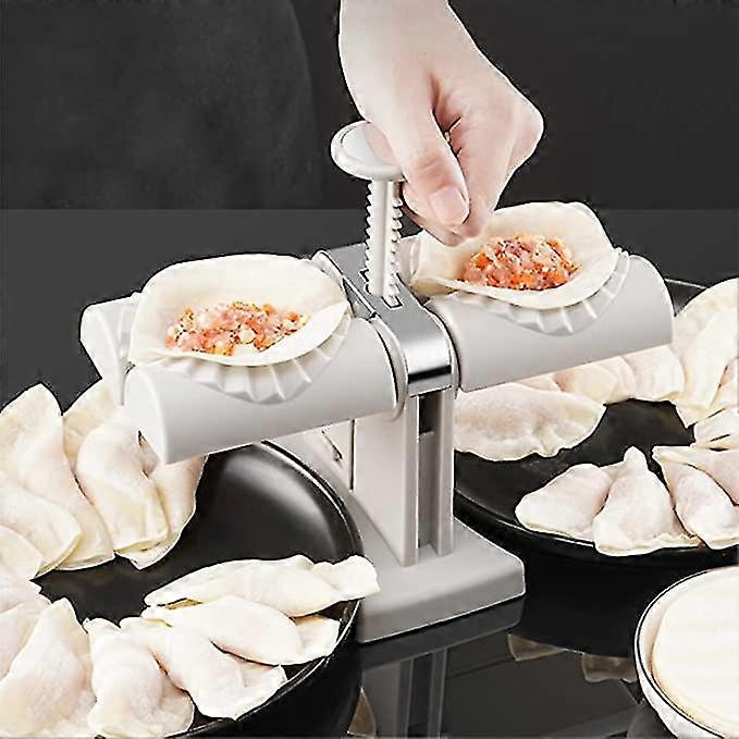 Dumpling Maker Mould  Double Head Chinese Dumpling Maker