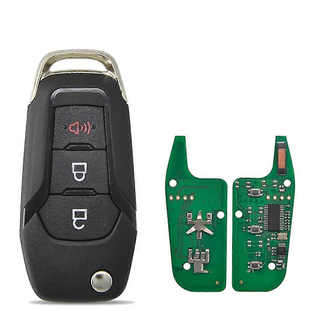 Fcc Id: N5f-a08taa Id49 Chip 315 Mhz Car Remote Key For F250 F350 Explorer Keyless Flip Fob Key 3button