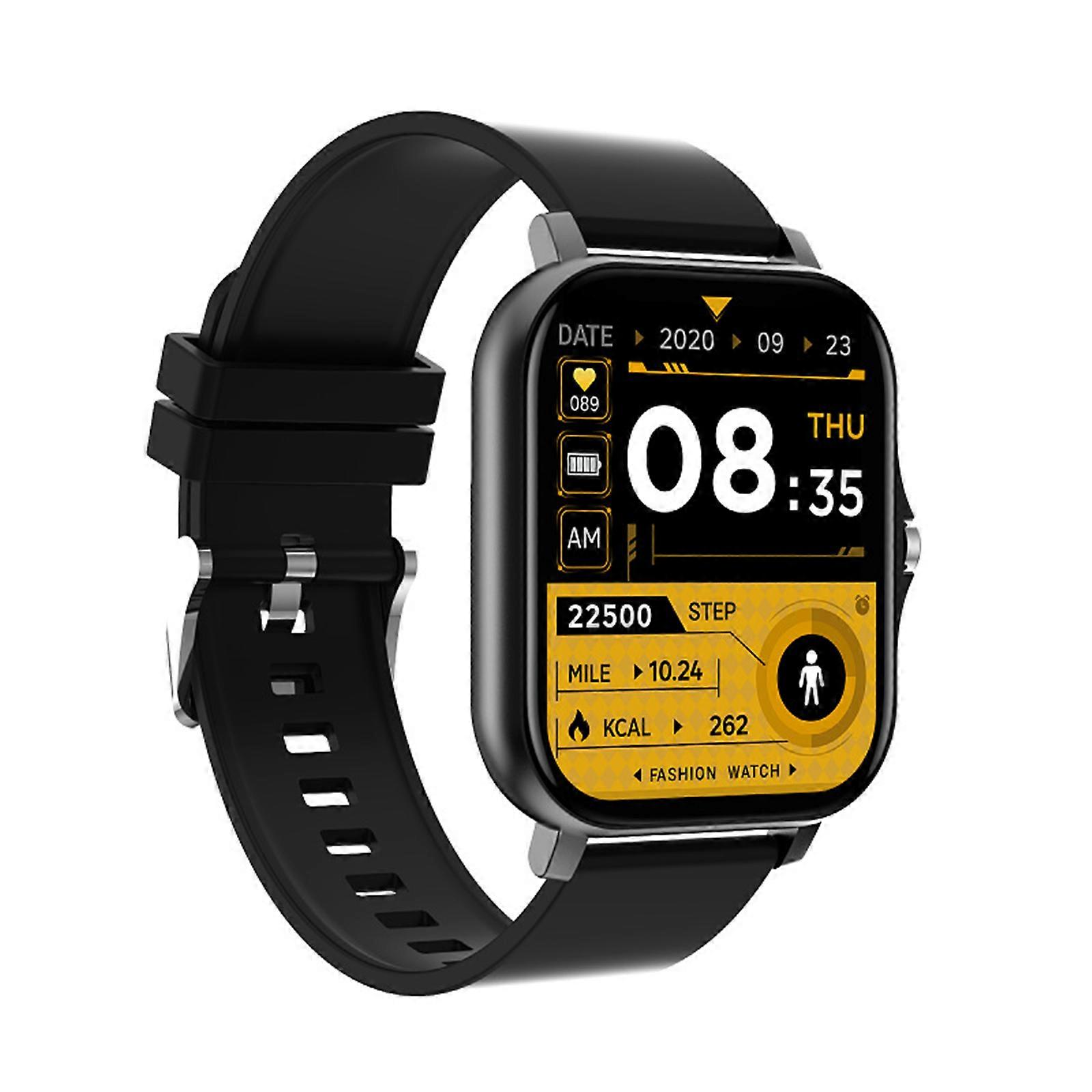 Smart Watch, 1.85'' Smartwatch with AI Voice Control, Blood Pressure/SpO2/Heart Rate Monitor, Fitness Tracker Watch with 2 Straps