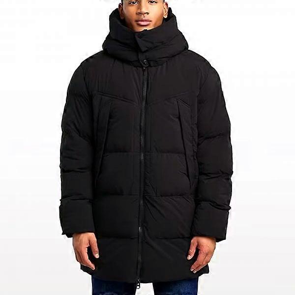 Men's Gstar G-Star G-Whistler Padded Hooded Black Puffer Parka