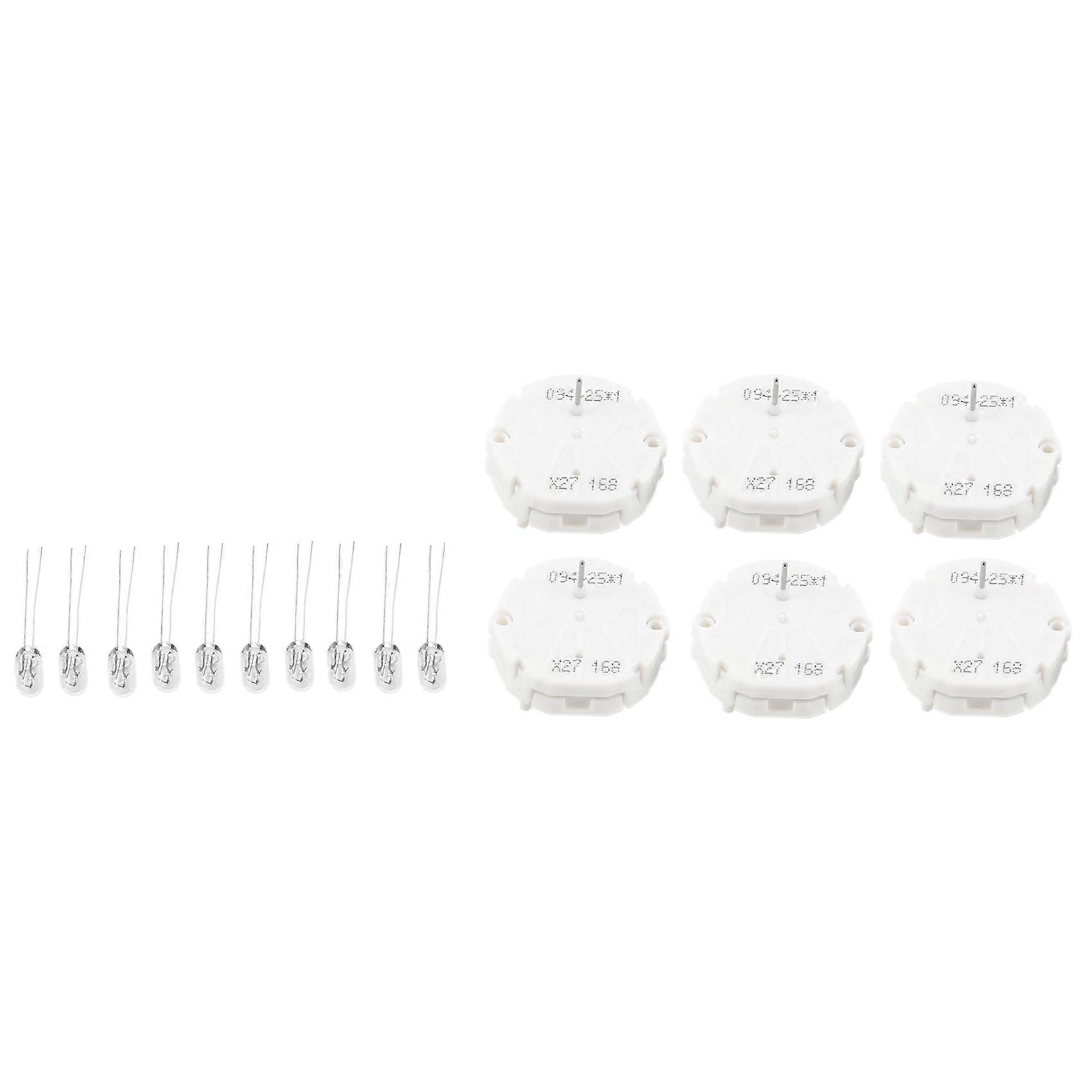Repair Kit - X27 168 - (6 Motor Kit + 10pcs Bulbs) Fits All 03-06 Chevy Silverados, Tahoes, Yukons
