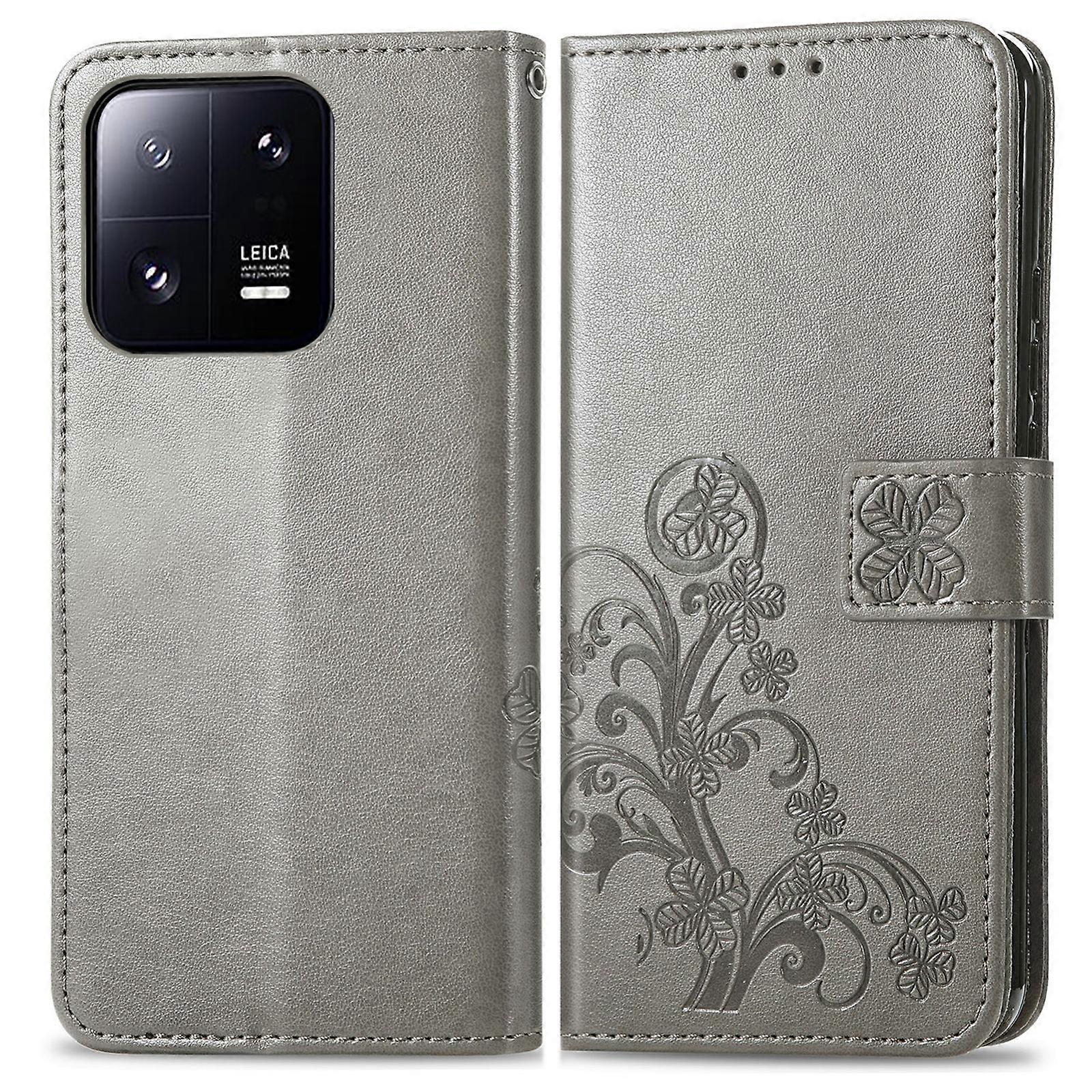 Four-leaf Leather Case For Xiaomi 13 Pro