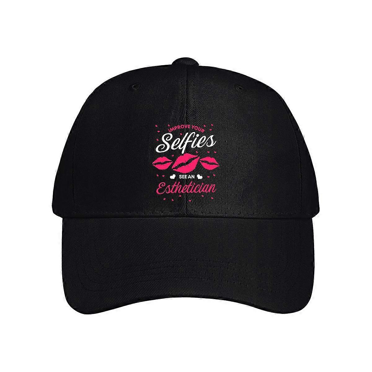 Improve Your Selfies See An Esthetician Baseball Cap