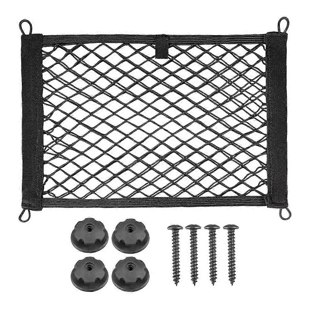 Universal Mesh Cargo Net for Car Storage Car-Net Pocket Storage Stretchable Mesh Pocket Net Wall Sticker Organizer Pouch Bag
