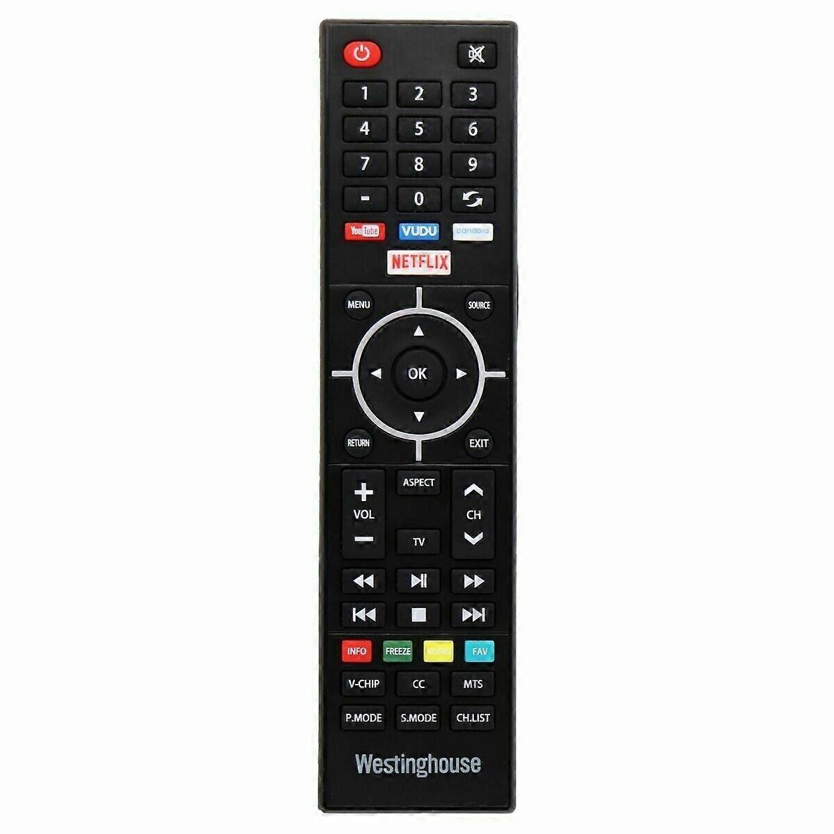 WS-2258 Remote Control For Westinghouse TV