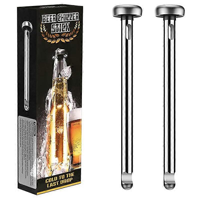 Ølkøler kølepind (pakke med 2) rustfrit stål