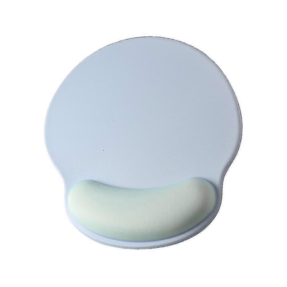 Ergonomic Candy-color Mouse Pad, With Gel Wrist Rest Support, Non-slip For Home Office Working