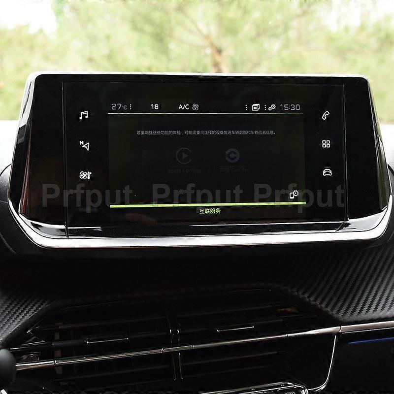 car interior decoration Tempered glass screen protector For Peugeot 2008/E2008 7 inch 10 Inch 2020 gps navigation radio Touch Center Screen Protector