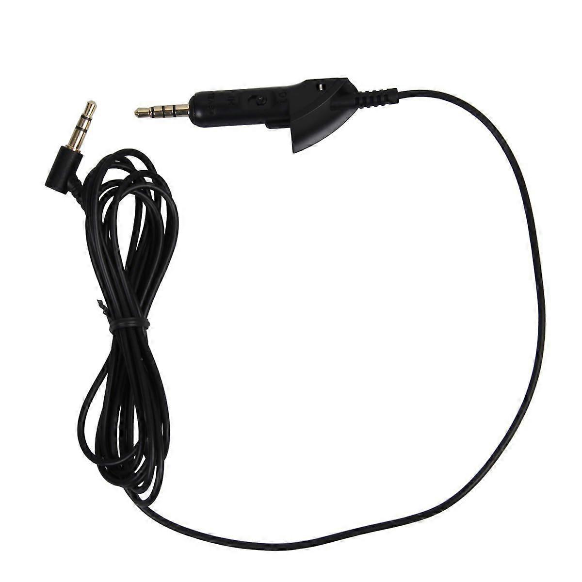 Earphone line Compatible with Bose QC15/QC2 - Black