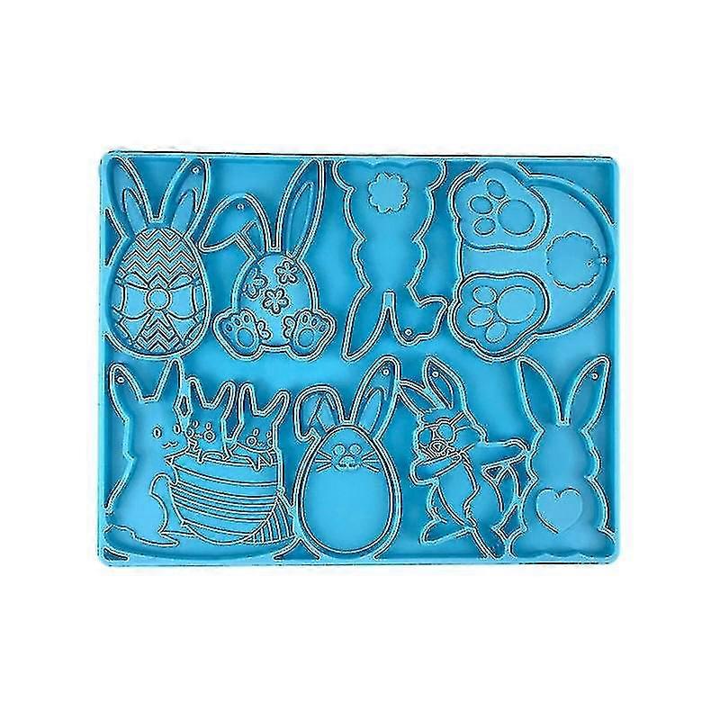 Easter Silicone Molds Easter Egg Mold Bunny Rabbit Easter Chocolate Molds