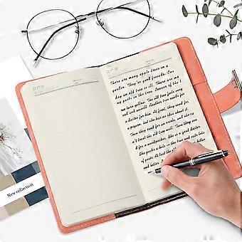 Diario Con Lucchetto A Combinazione - Pelle PU Impermeabile, Carta A Righe, Ricaricabile