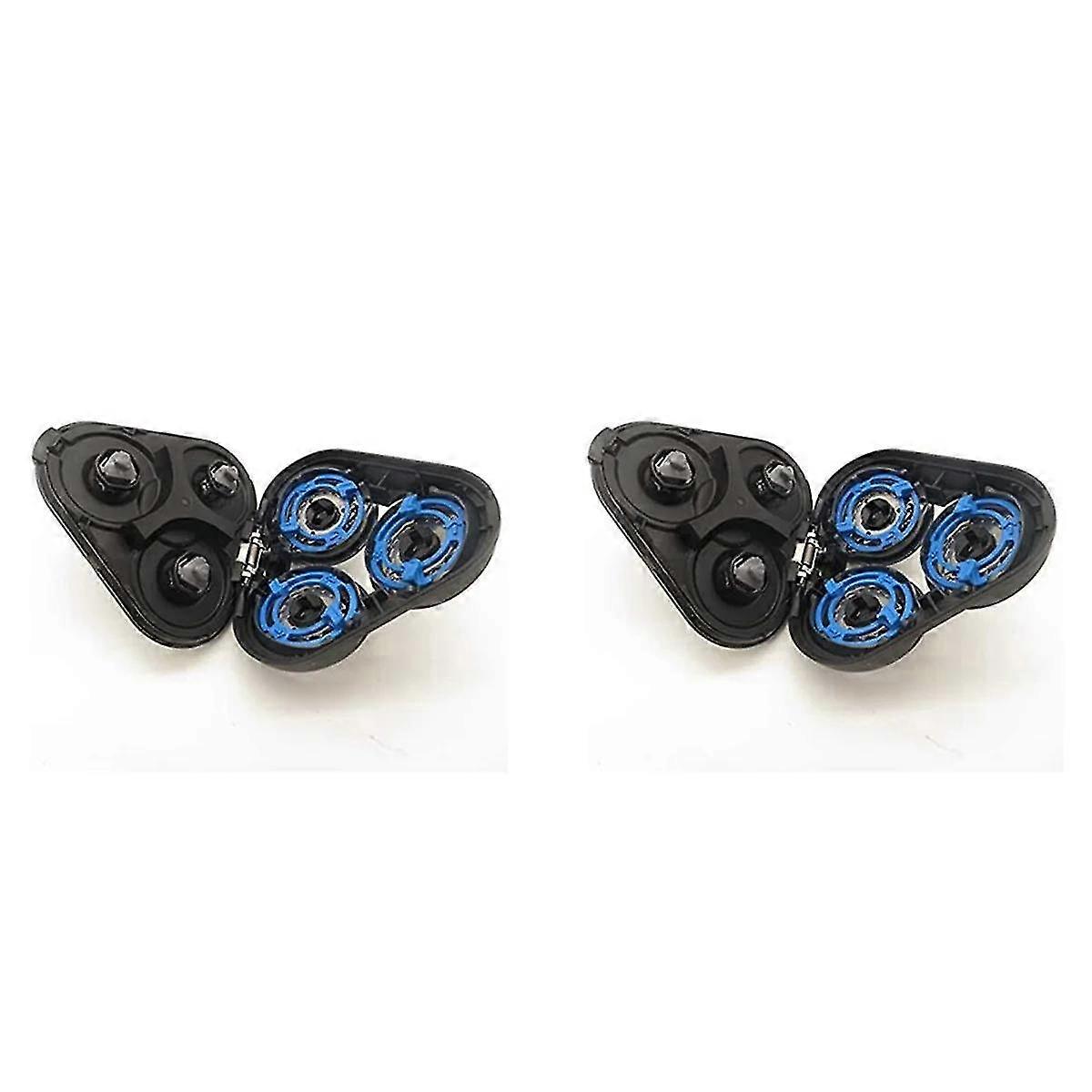 unique 2x Replacement Complete Head Assembly Compatible Philips Norelco Series 5000 Shavers