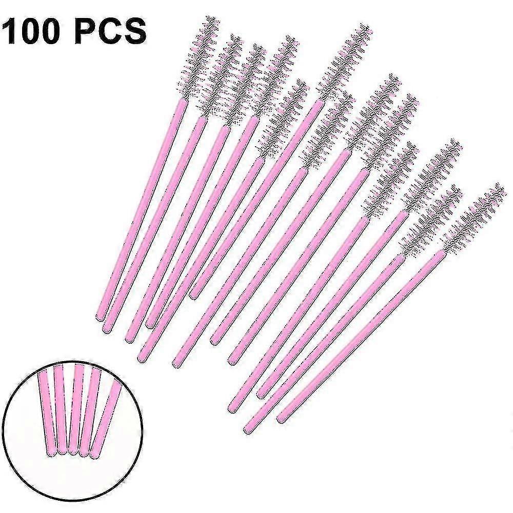 100 Pcs Disposable Eyelash Brush