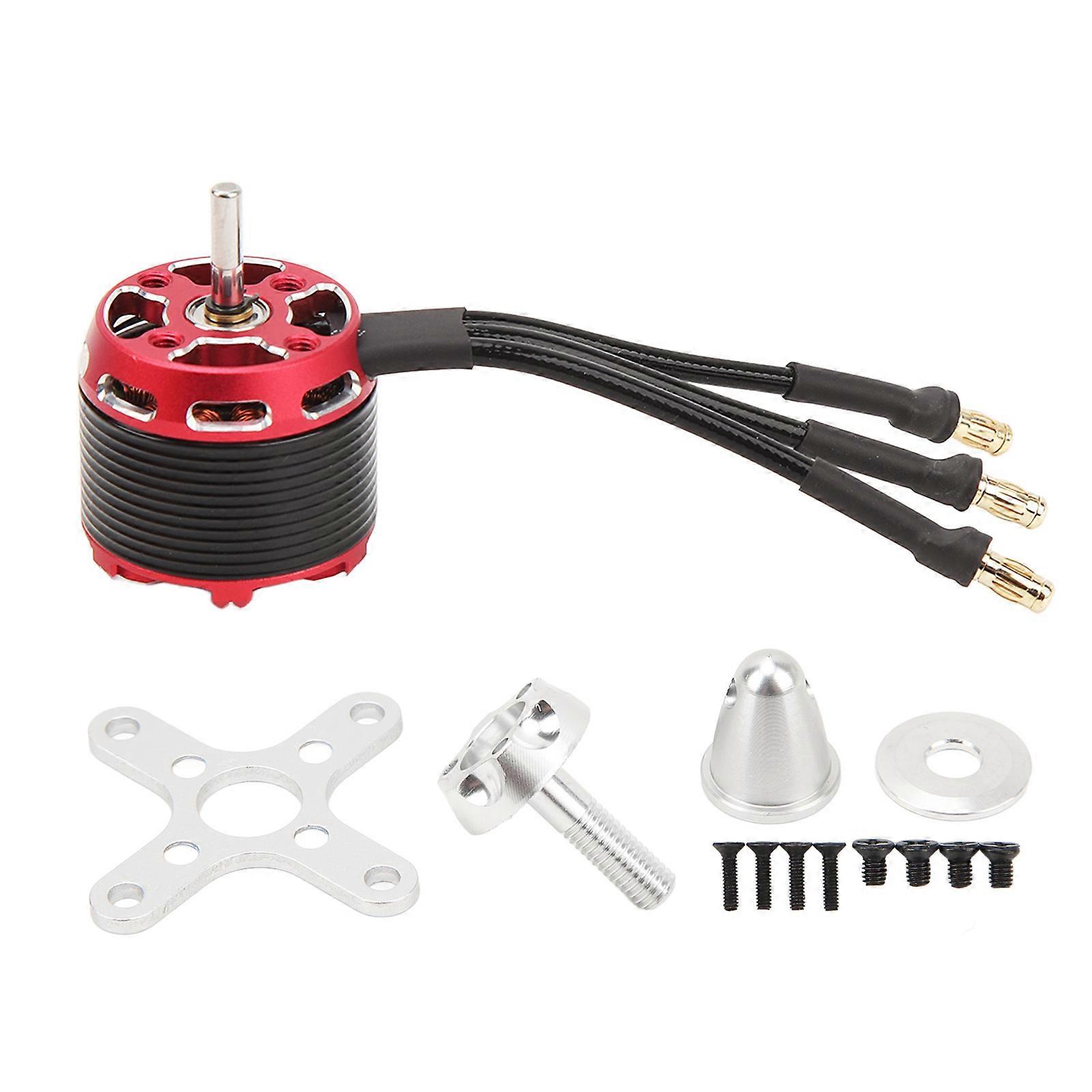 C3530 Brushless Motor Fixed Wing Outrunner Brushless Motor for RC Fixed Wing Airplane Glider Aircraft V2 Version 1700KV