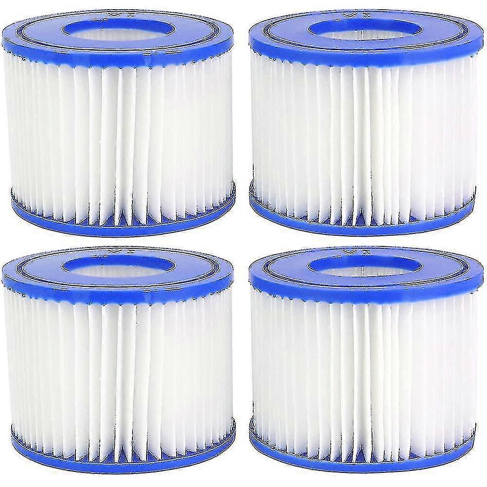 2/4 pack byte av badtunnefilter för Bestway filterpatron Vi för pool