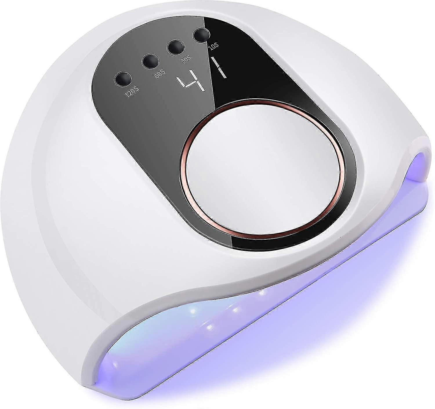 Uv Led Nail Gel Lamp, 130w Professional Automatic Nail Dryer, Fast Drying, 42 Led Lamp, Large Lcd Screen, 4 Timers 10s/30s/60s/120s For Semi-permanent