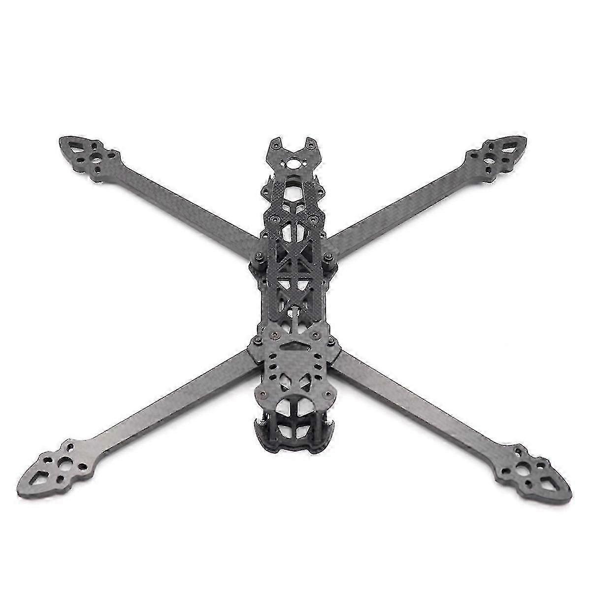 7 tommer FPV Racing Frame Kit Kulfiber Rack Reservedele