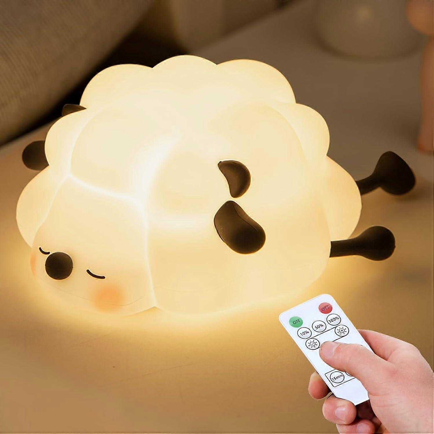 Remote-Controlled Night Light for Kids, 10-Level Dimmable
