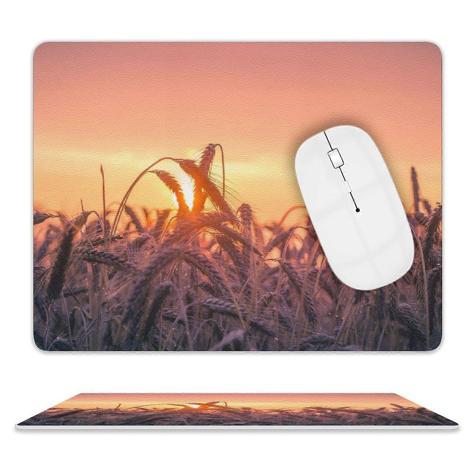 Wheat Print Mouse Pad