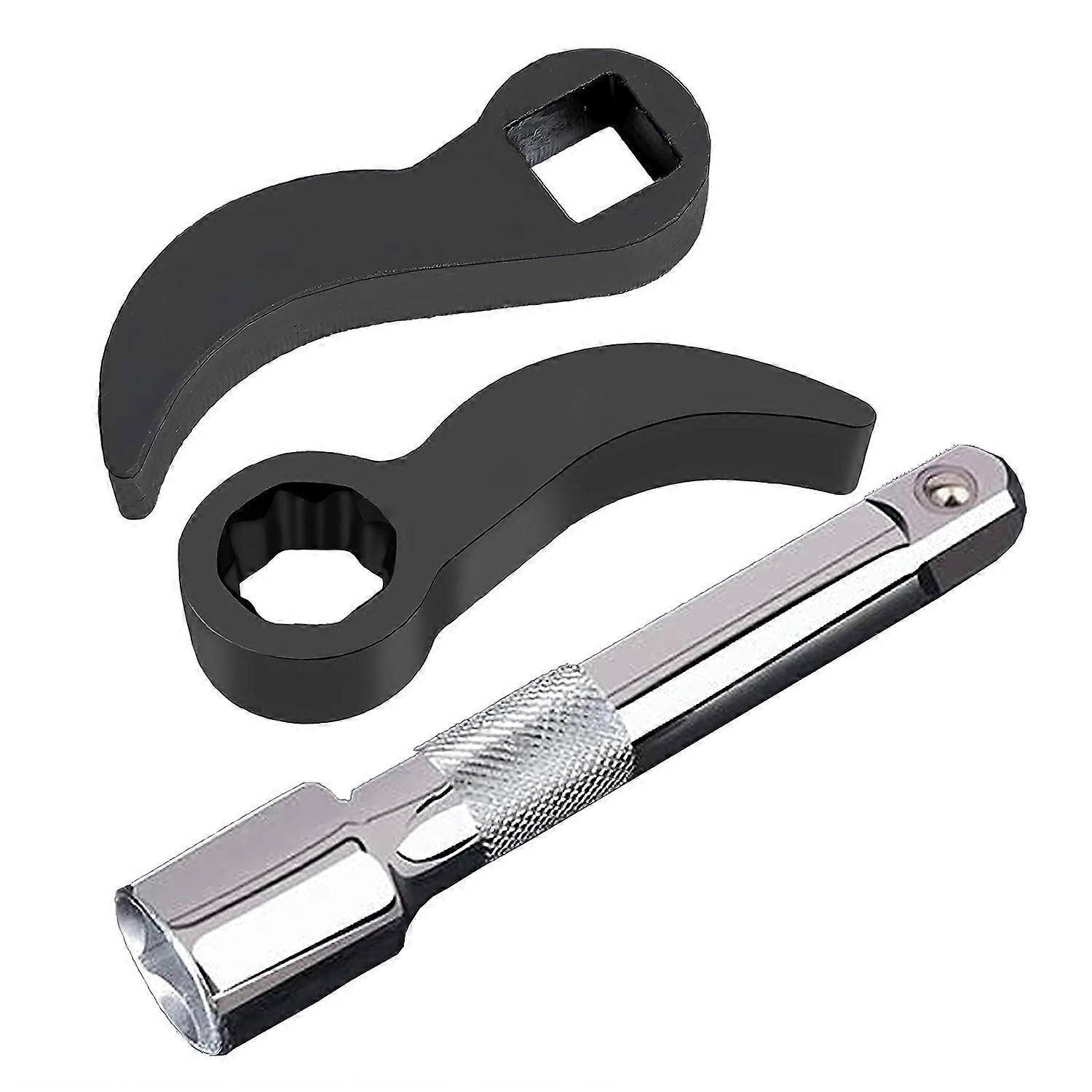2/3Pcs Pry Bar Wrench Adaptor Heads Rustproof Crowbar Adapter Head Tools Half Shaft Removal Car