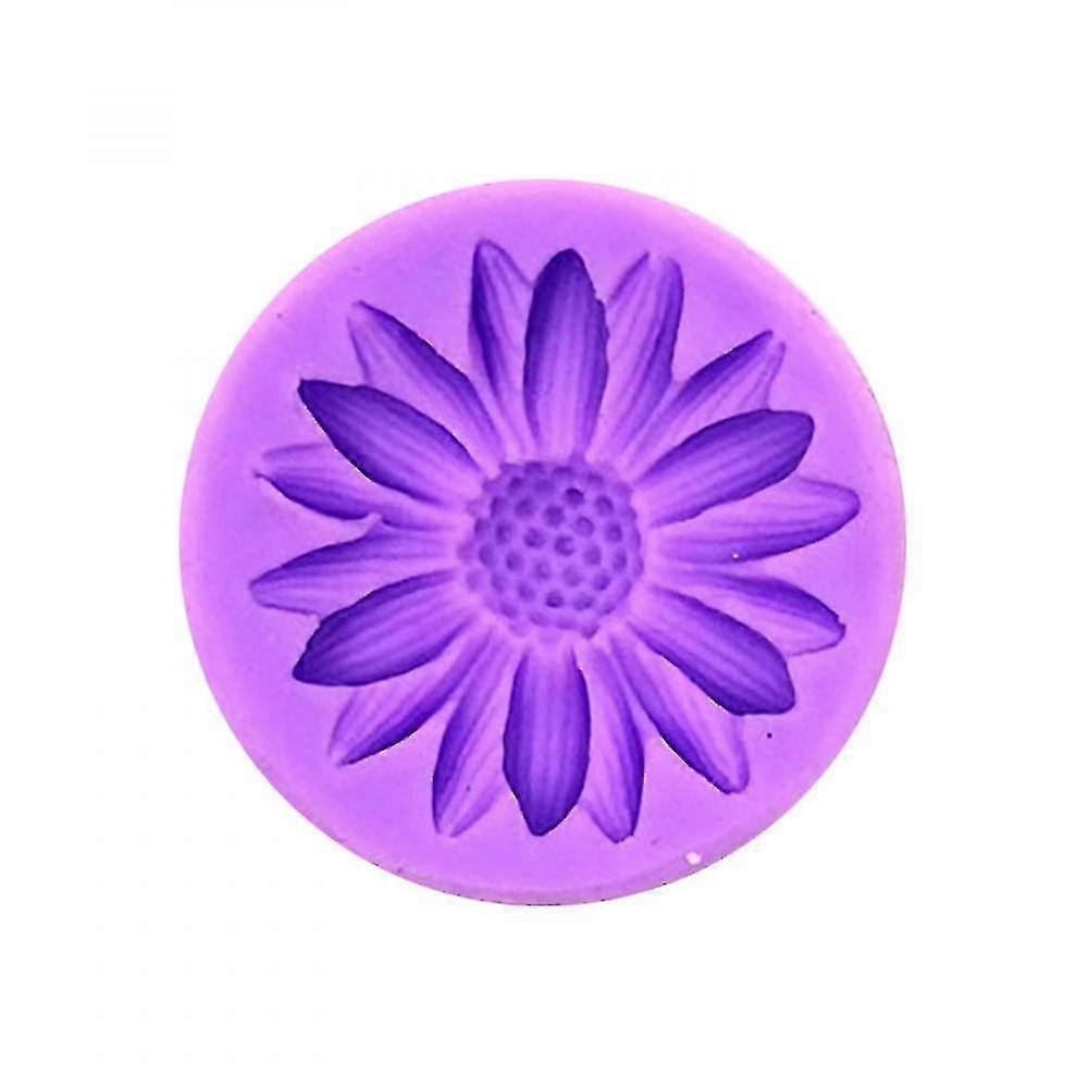 fondant mold sunflower silicone cake decoration