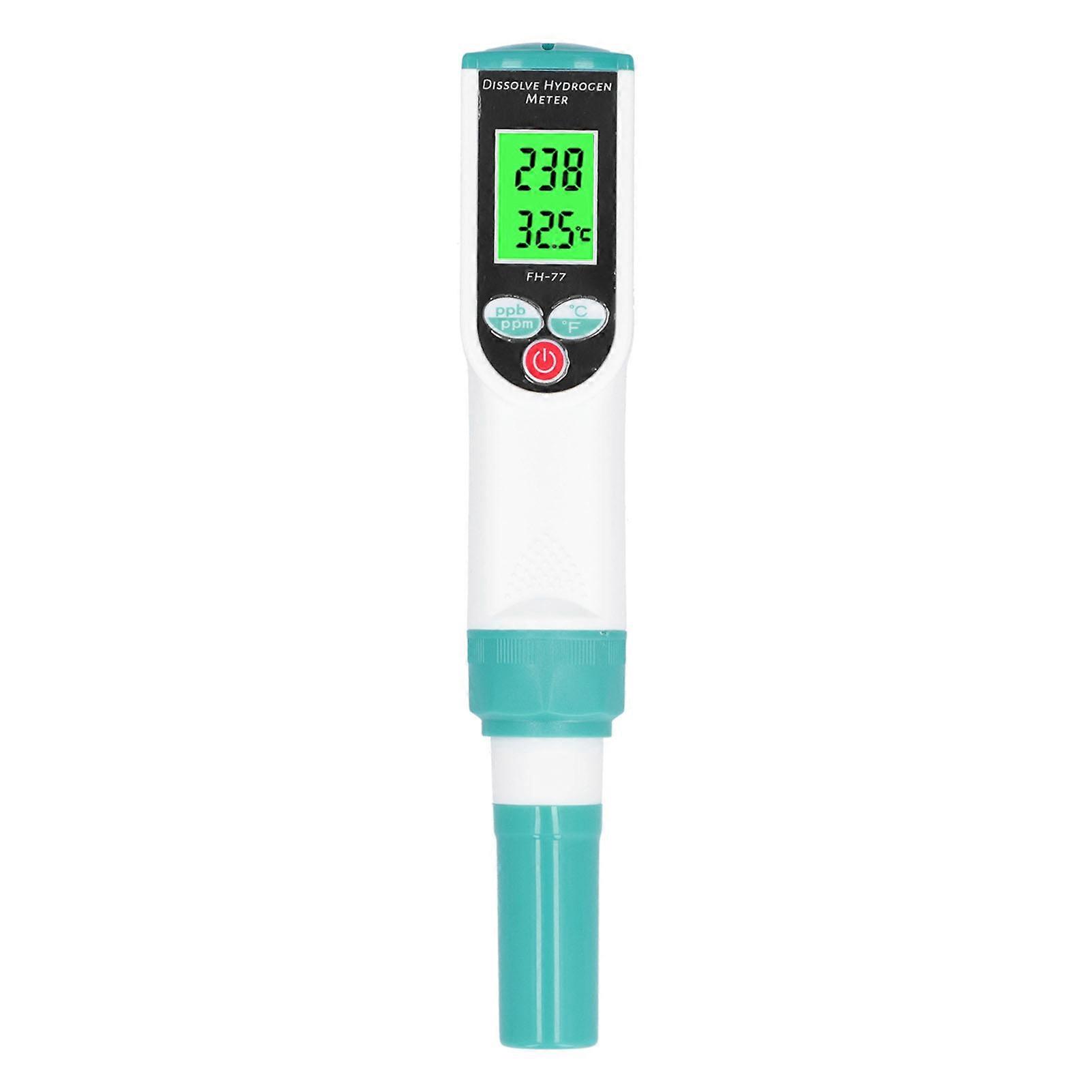 Dissolve Hydrogen Meter High Accuracy Electrode LCD High Definition Display Water Quality Tester
