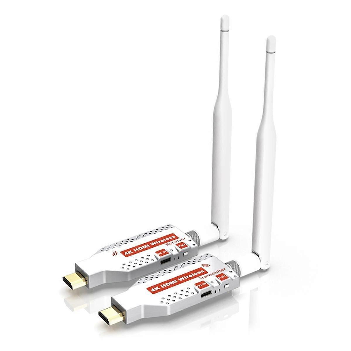 Wireless Extender 4K Transceiver for Digital SLR Cameras, PC Laptops to Projector 100m