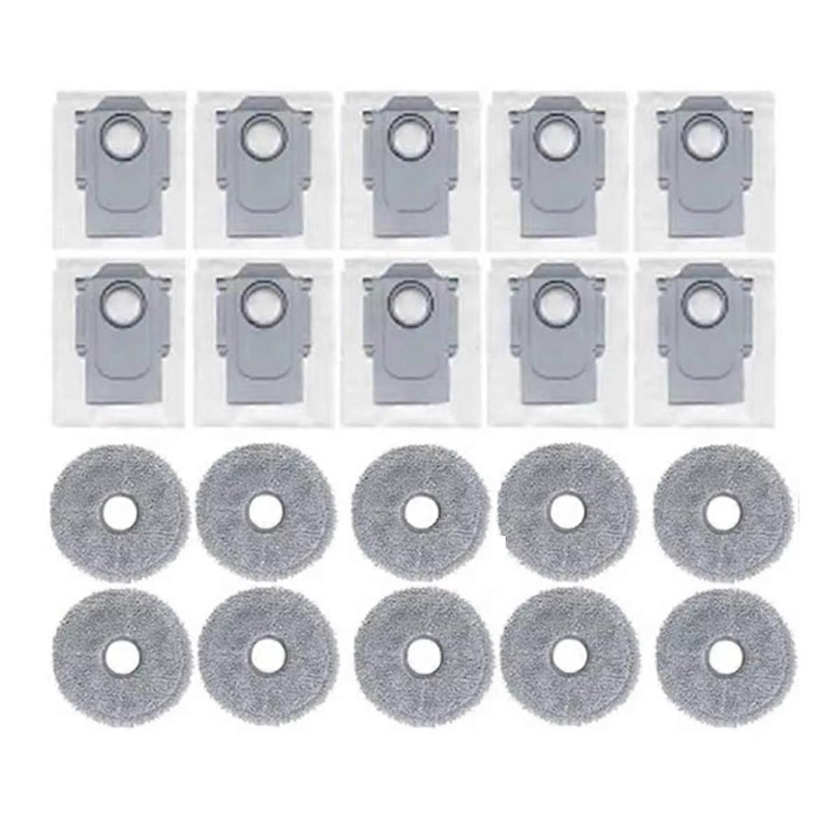 Dust Bags for Qrevo Curv/Qrevo Plus/P20 Pro Robot Vacuum Consumables Spare Parts Rag Mop Cloth Acce